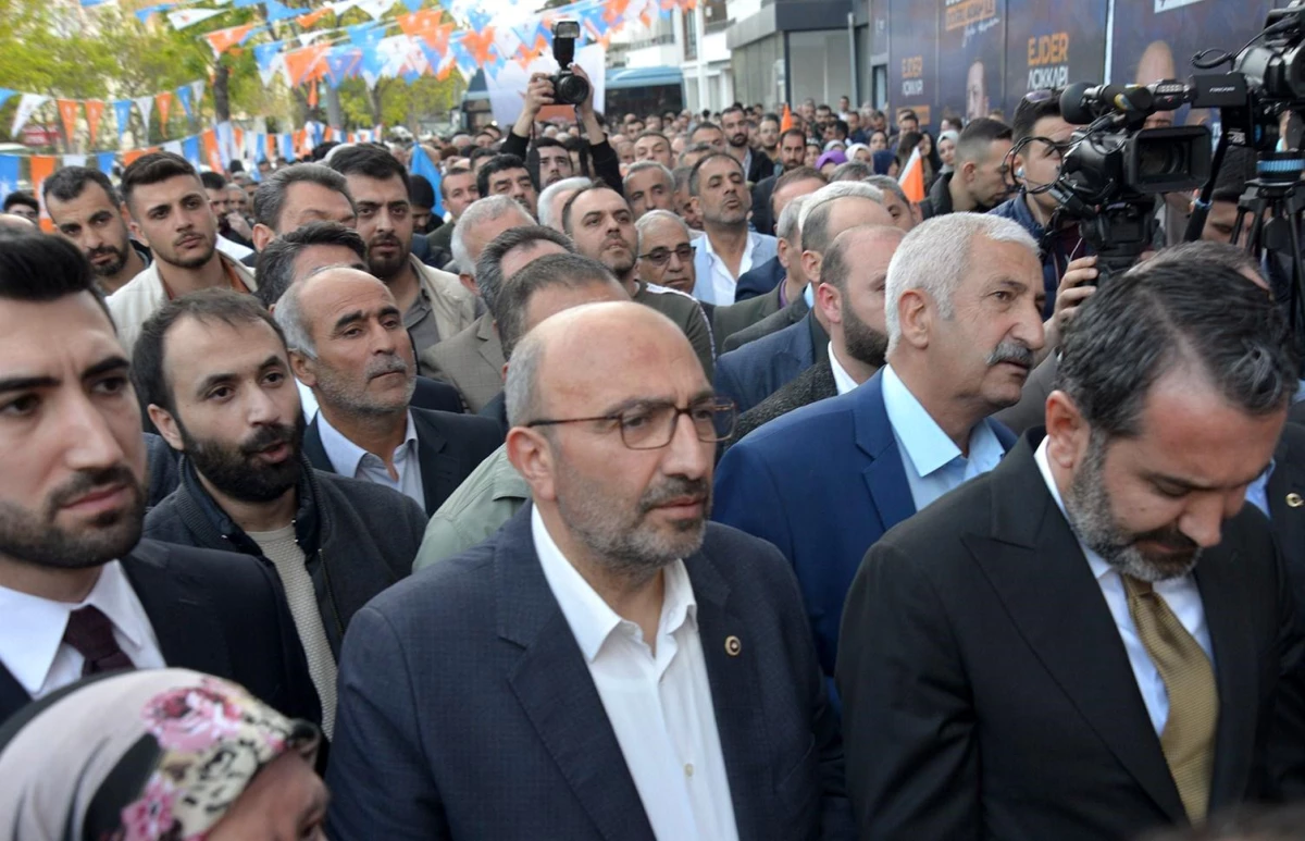 AK Parti Genel Merkez Teşkilat Koordinatörü Ejder Açıkkapı Elazığ\'da mücadele çağrısı yaptı