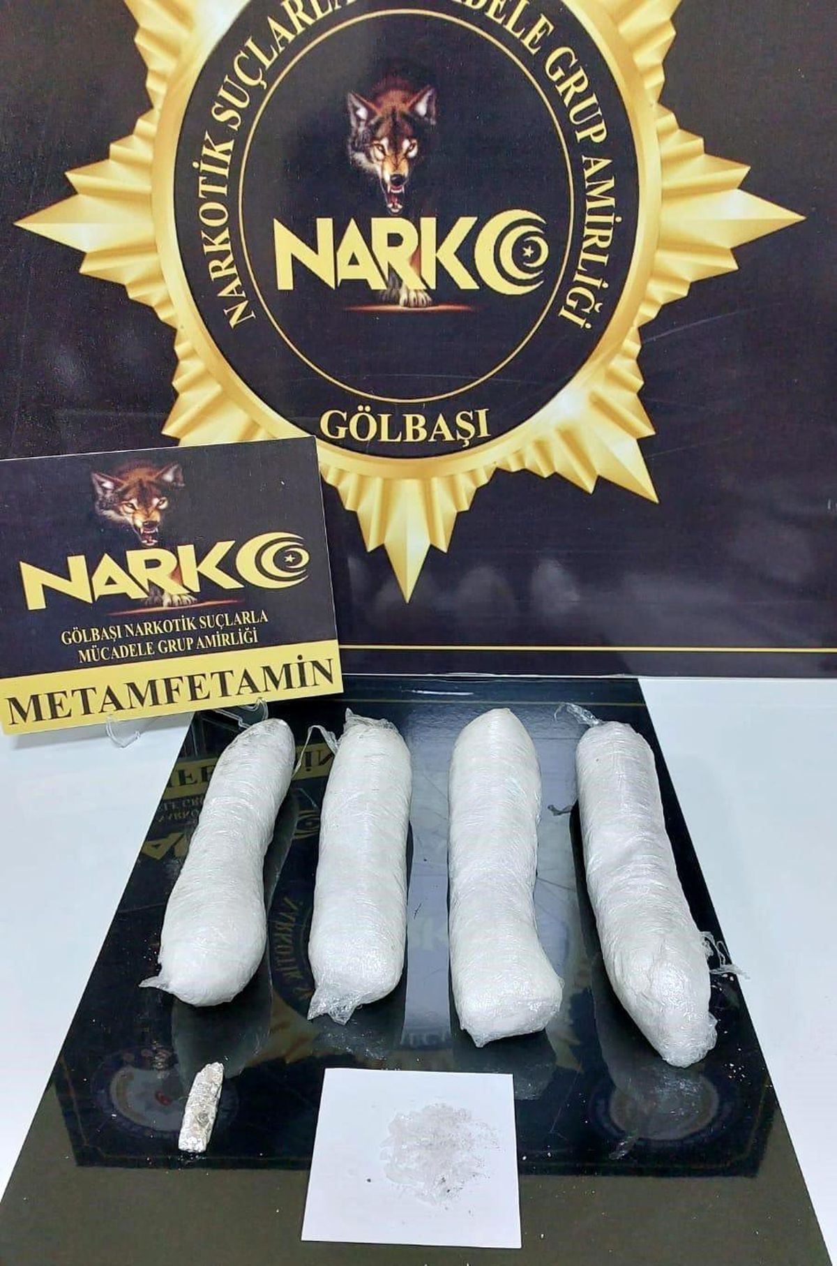 Adıyaman\'da 800 gram metamfetamin ele geçirildi