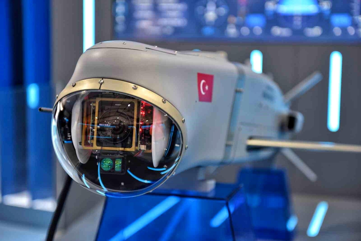 Bayraktar KEMANKEŞ Mini Akıllı Seyir Füzesi TEKNOFEST\'te sergileniyor