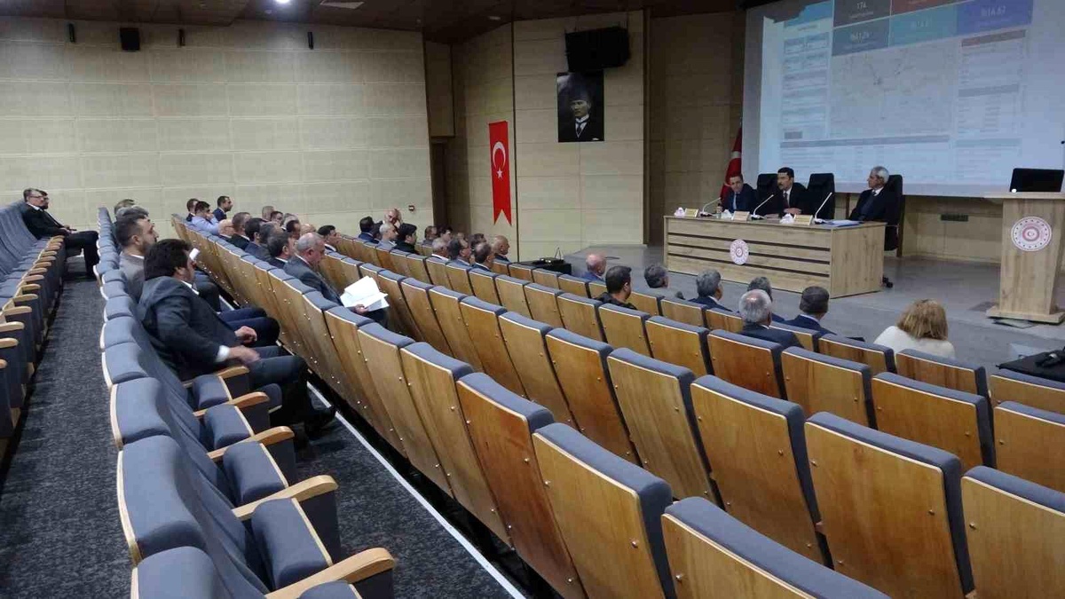 Bingöl\'de 2023 Yılı II. Dönem İl Koordinasyon Kurulu Toplantısı Yapıldı