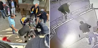 Denizli'de birlikte yaşadığı kadının kocası tarafından öldürülen adamın vurulma görüntüleri saniye saniye kaydedildi