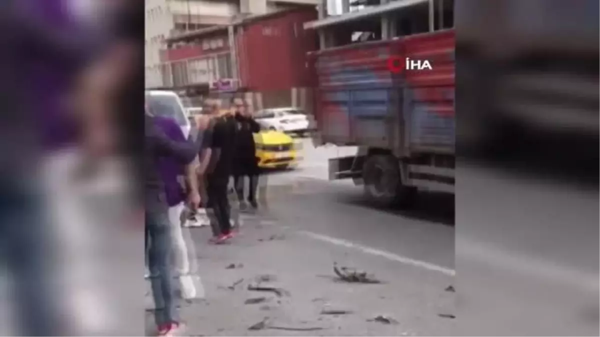 Otomobiline önce yeğeni zarar verdi sonra da kazaya karıştı