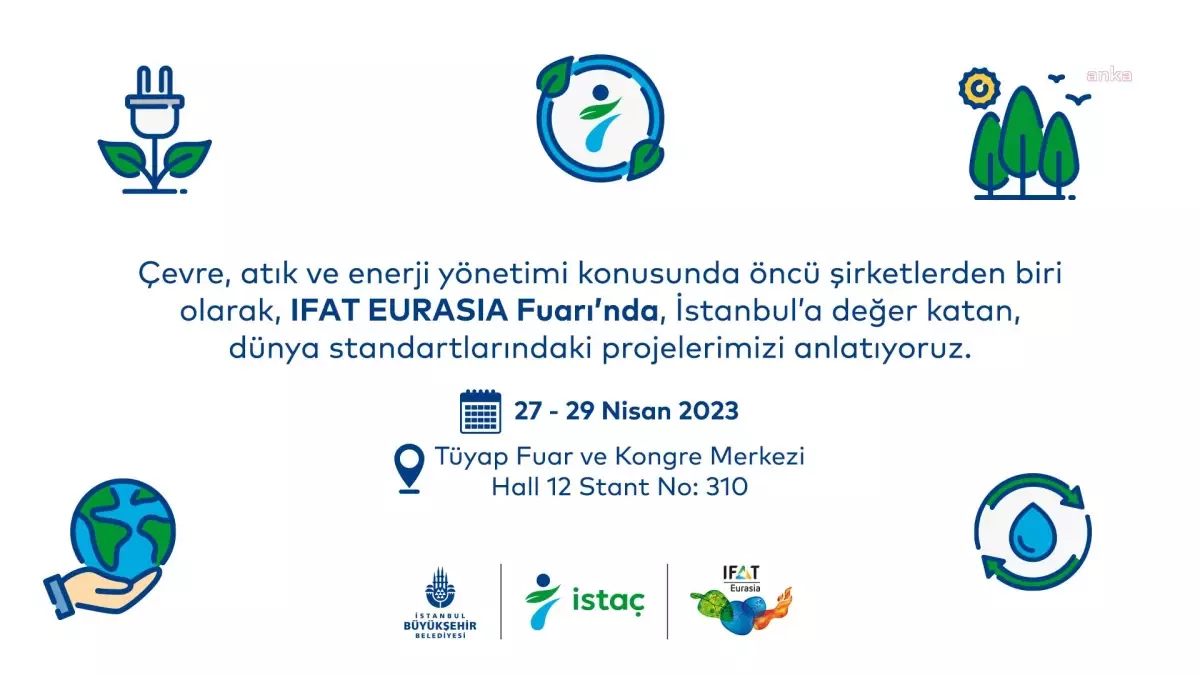 İstaç, Ifat Eurasia Uluslararası Çevre Teknolojileri İhtisas Fuarı'nda