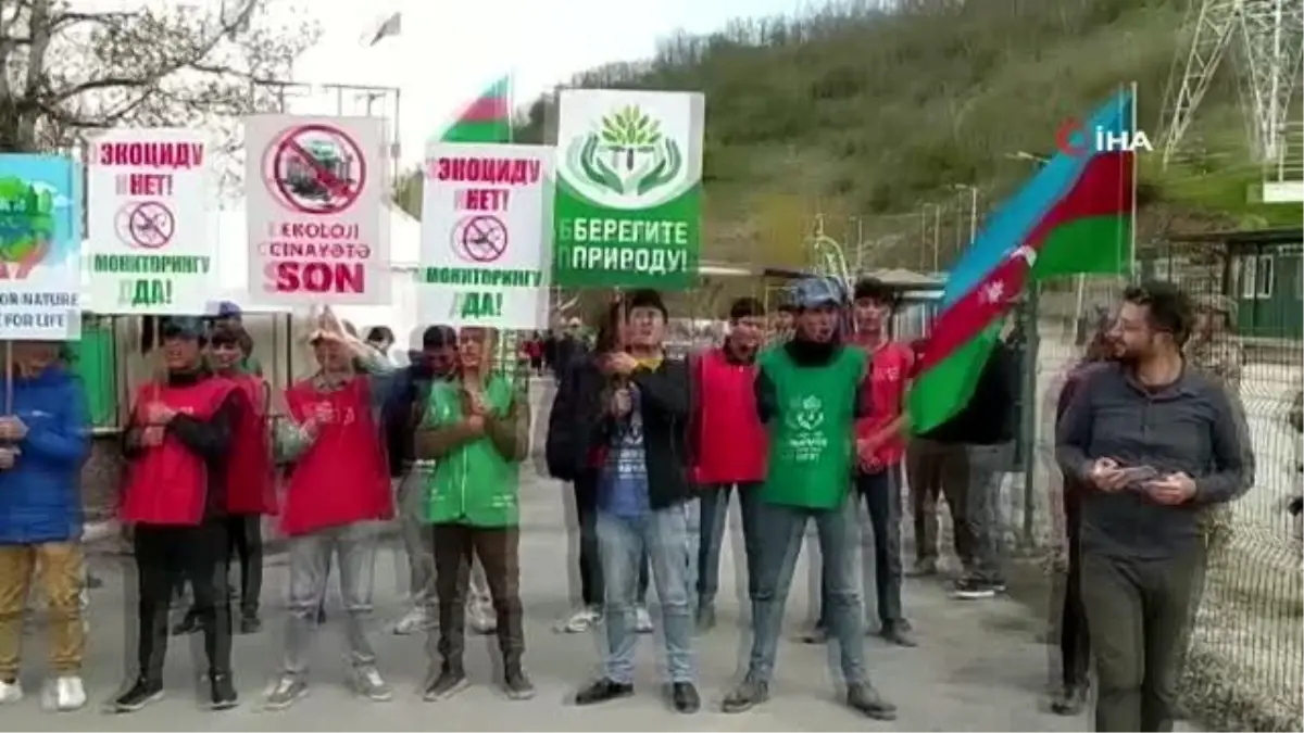 Laçin Koridorundaki Azerbaycanlı Çevrecilerin Eylemi 134. Gününde