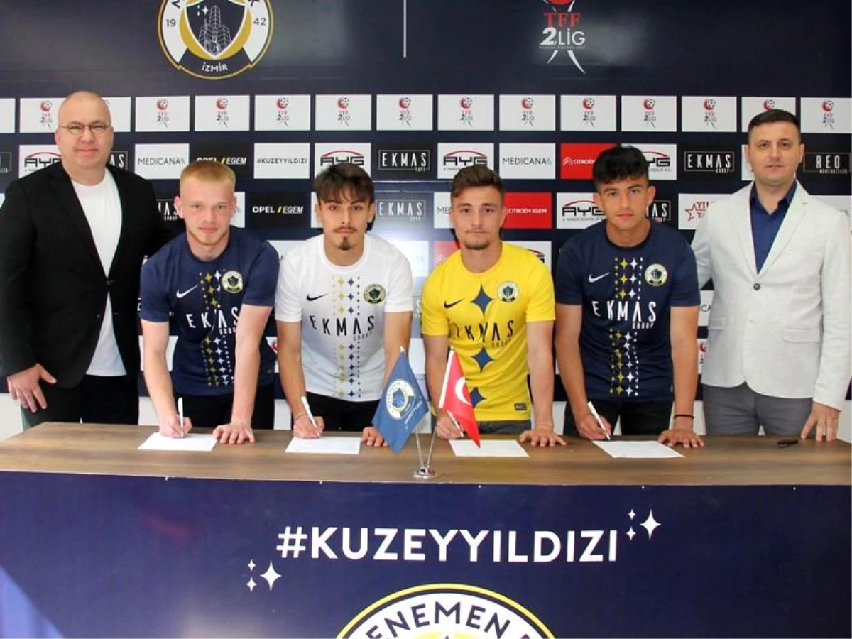 Menemen FK, 4 oyuncusu ile yeni sözleşme imzaladı