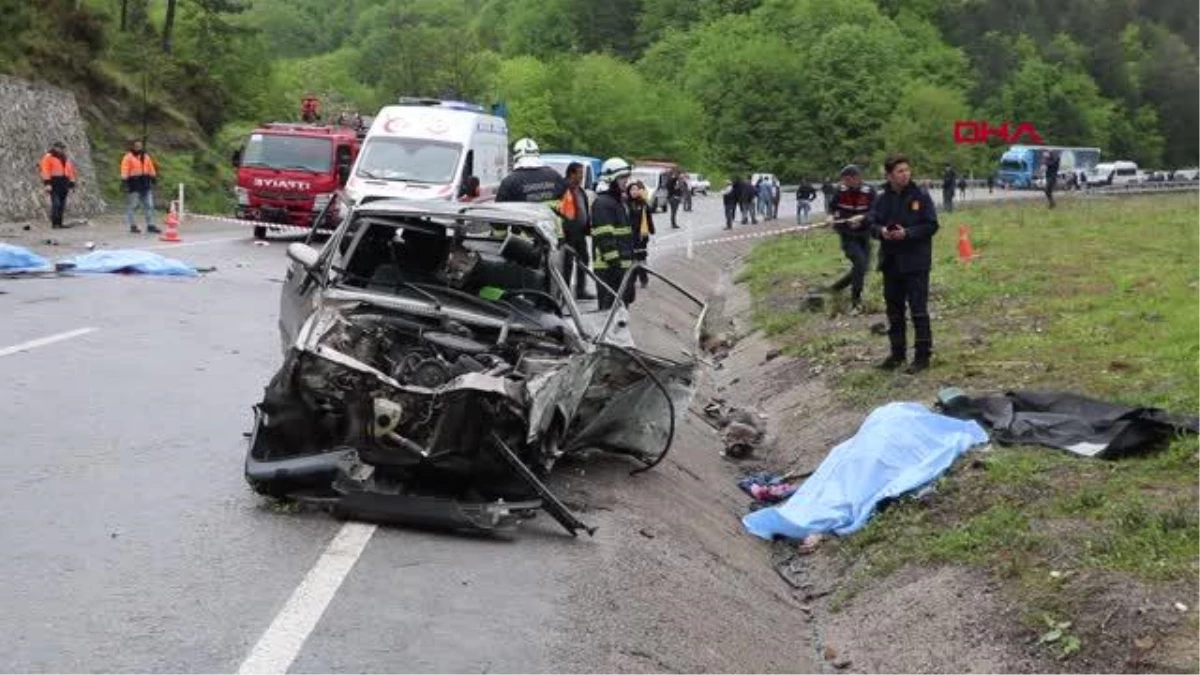 Zonguldak\'ta Otomobil Kazası: 3 Kişi Hayatını Kaybetti, 1 Kişi Yaralandı