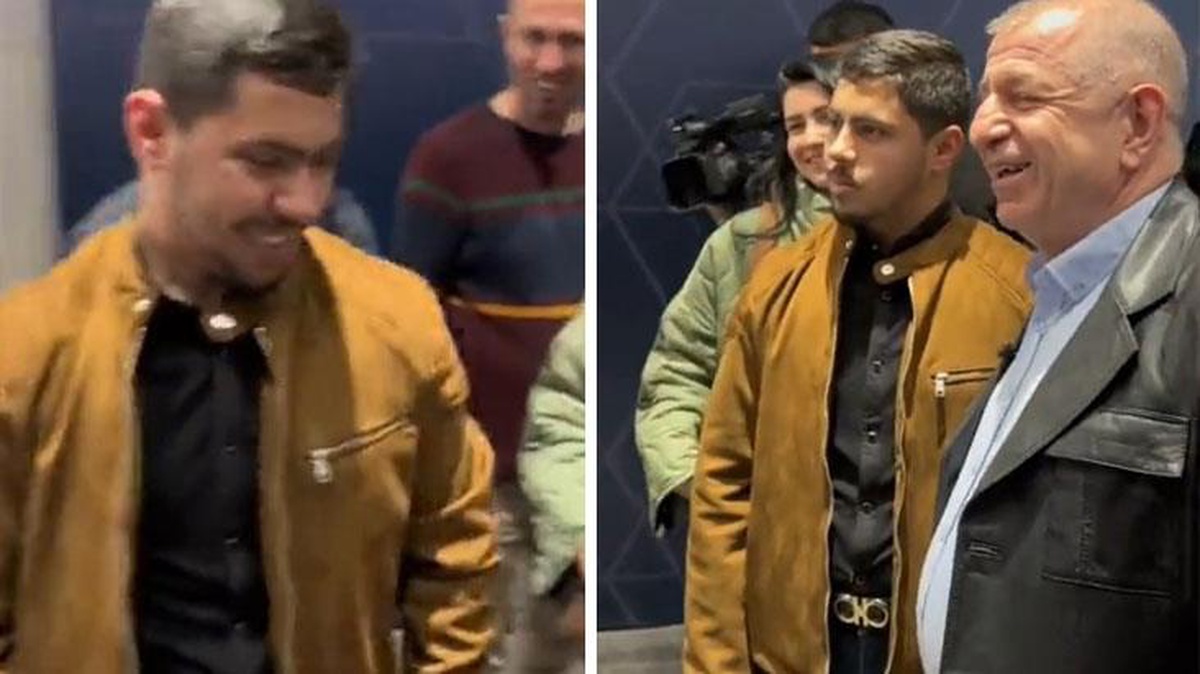 Yabancılarla fotoğraf çekilen Zafer Partisi Genel Başkanı Ümit Özdağ\'a gelen soru güldürdü: Yollayacağız değil mi?