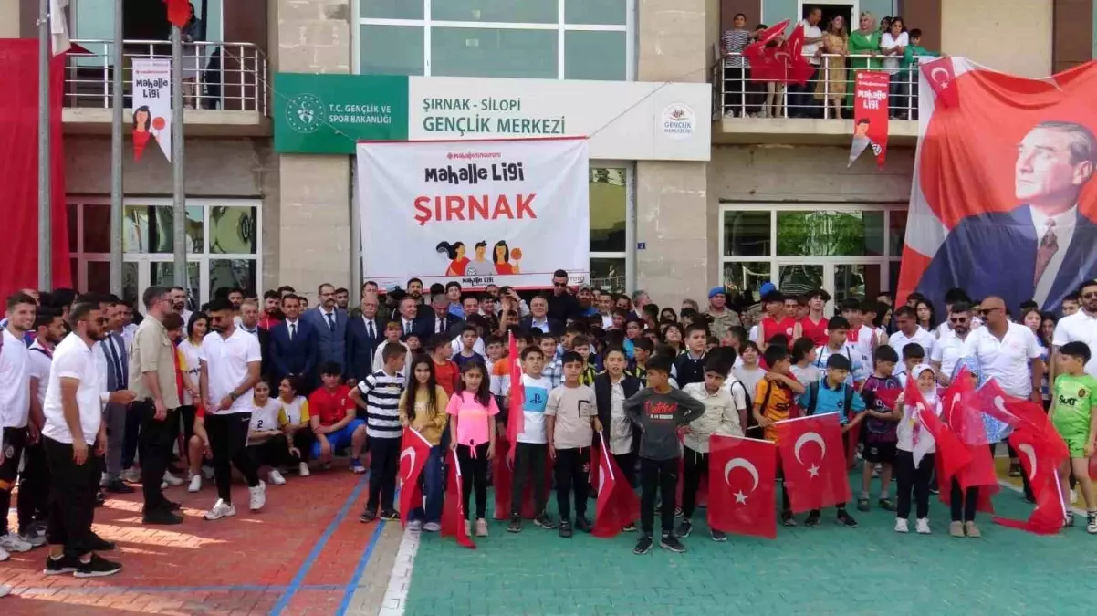 Şırnak\'ta 300 sporcunun katıldığı Mahalle Ligi turnuvası başladı