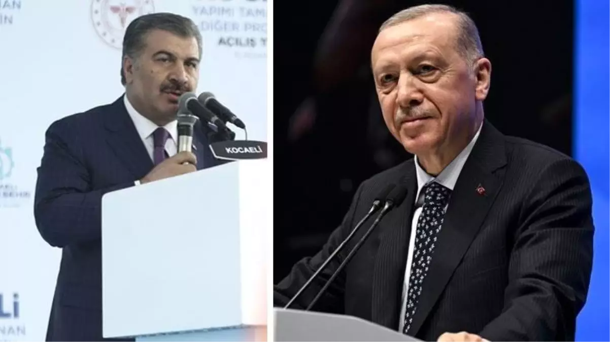 Sağlık Bakanı Fahrettin Koca, Cumhurbaşkanı Erdoğan\'ın Sağlık Durumunu Açıkladı