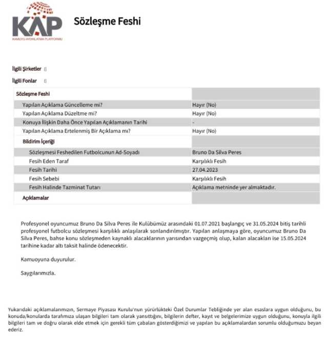 Trabzonspor, Bruno Peres'in sözleşmesini feshetti Trabzonspor, Bruno Peres'in sözleşmesini feshetti