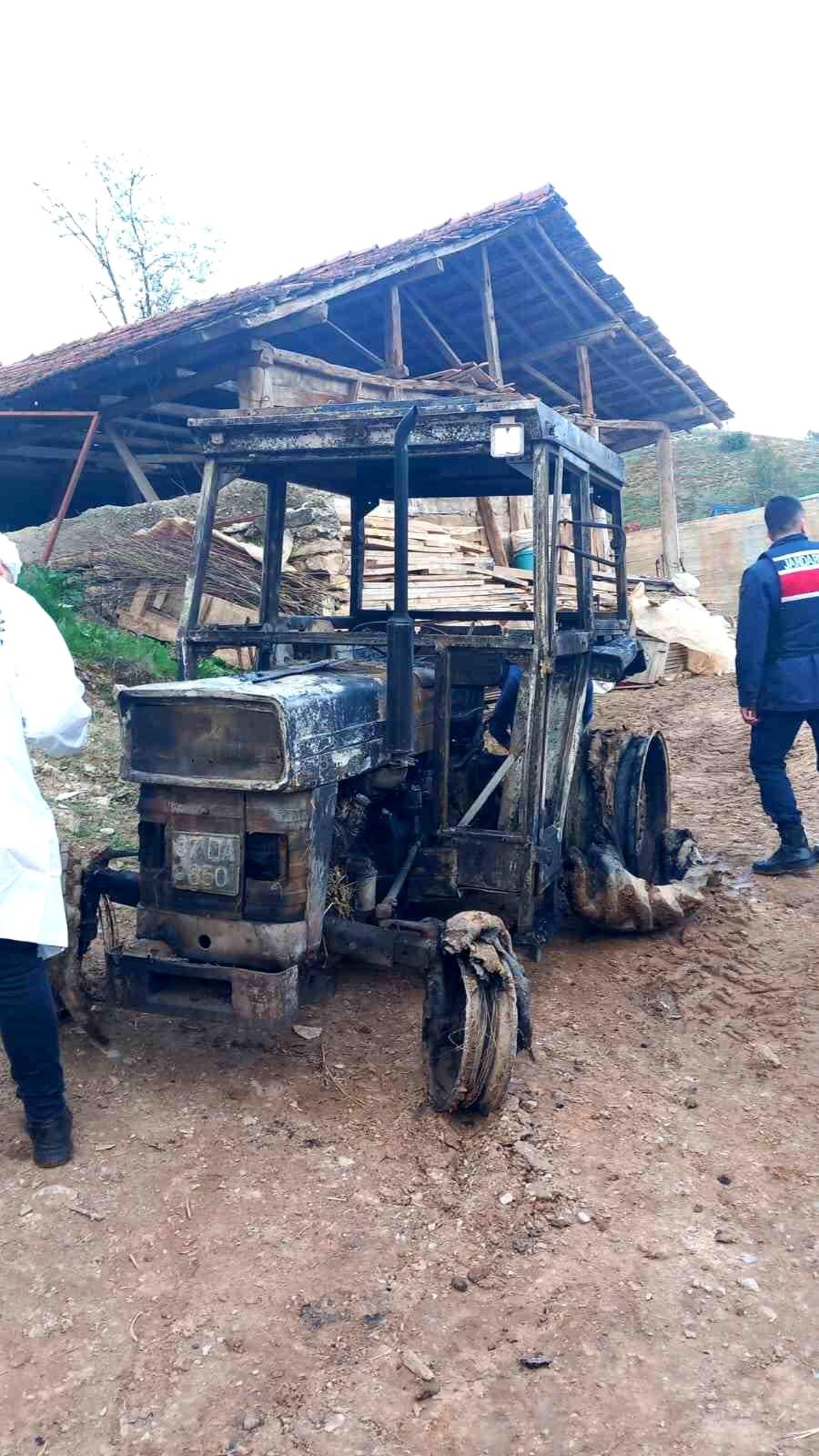 Kastamonu\'da traktörde çıkan yangın söndürüldü