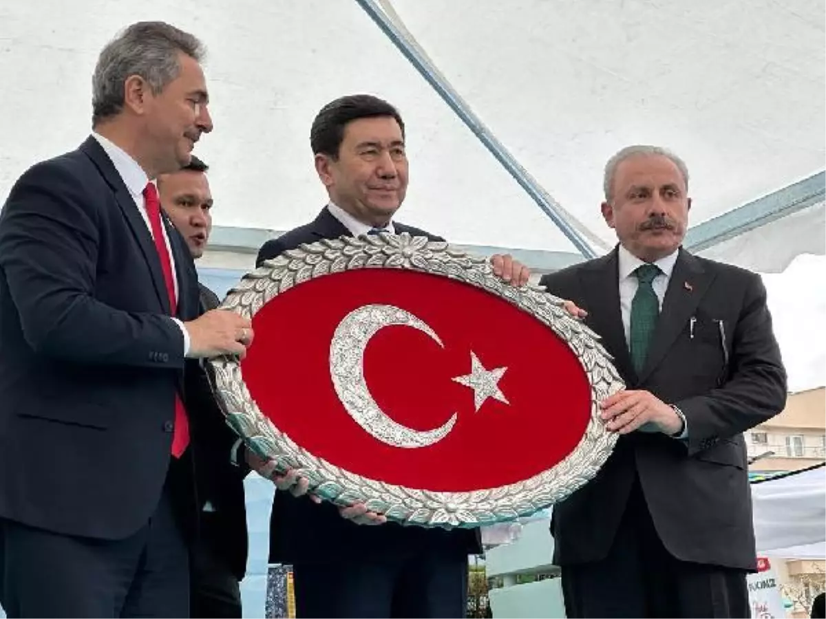 TBMM Başkanı Mustafa Şentop, Türkiye-Kazakistan Dostluk Parkı açılış törenine katıldı