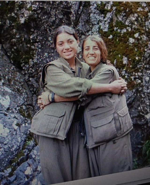 Yeşil Sol Parti adayı Ayten Dönmez'in PKK kamplarındaki yeni fotoğrafları ortaya çıktı