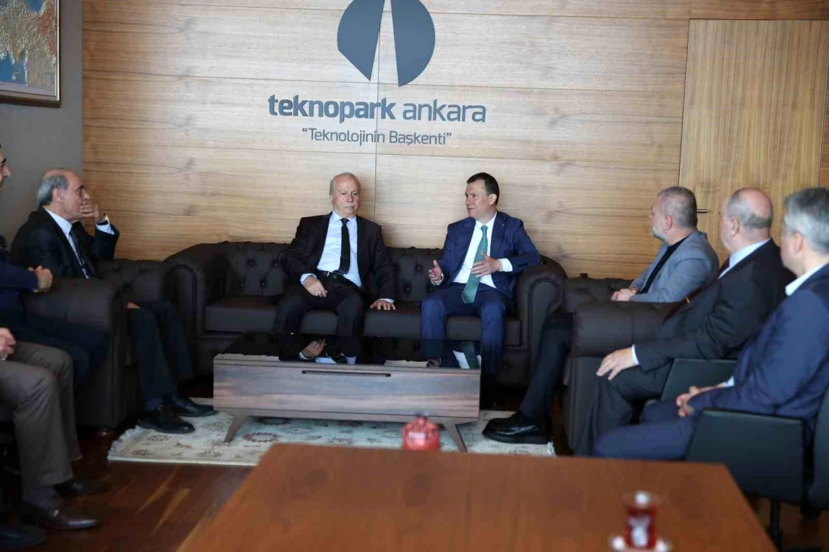 AK Parti Genel Sekreteri Fatih Şahin, Teknopark Ankara\'yı ziyaret etti