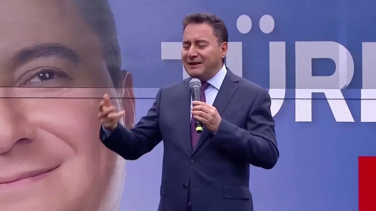 DEVA Partisi lideri Ali Babacan: \'Ülkemizin doğasını, rant uğruna tarumar eden, çevreyi katleden bu zihniyete son vereceğiz\'