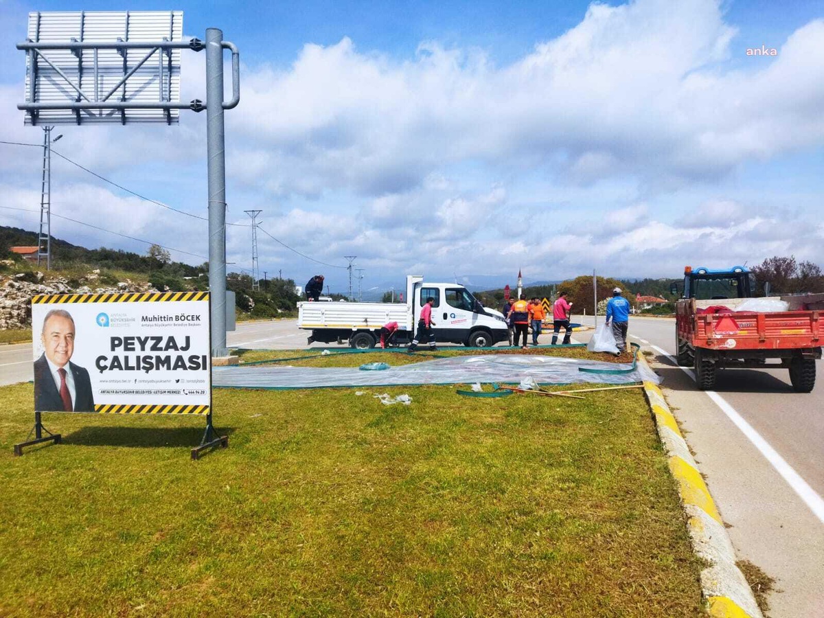 Antalya\'da Kurakçıl Peyzaj Düzenlemesi