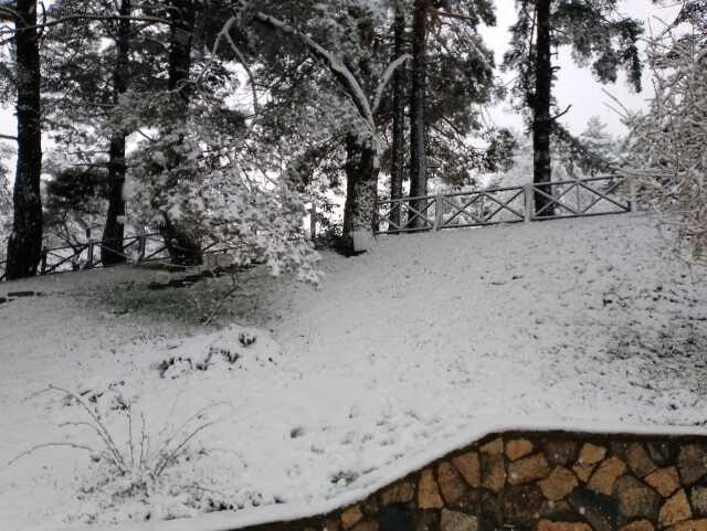 Bolu ve Düzce'de nisan sonunda kar etkili oldu