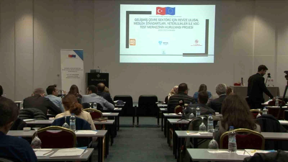 Çevre sektöründe MYK projesi kapanış toplantısı Ankara\'da gerçekleştirildi