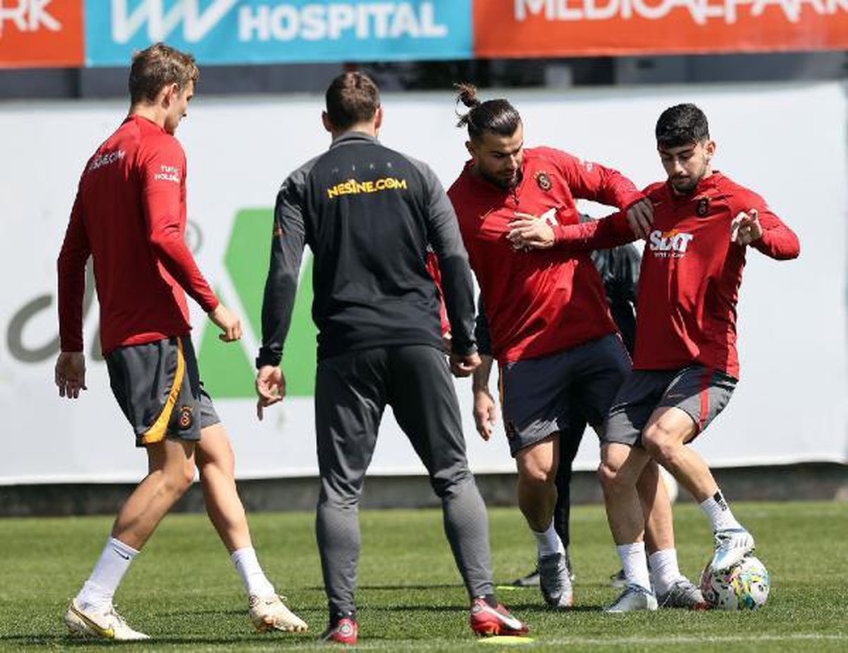 Galatasaray Beşiktaş maçı hazırlıklarını sürdürdü