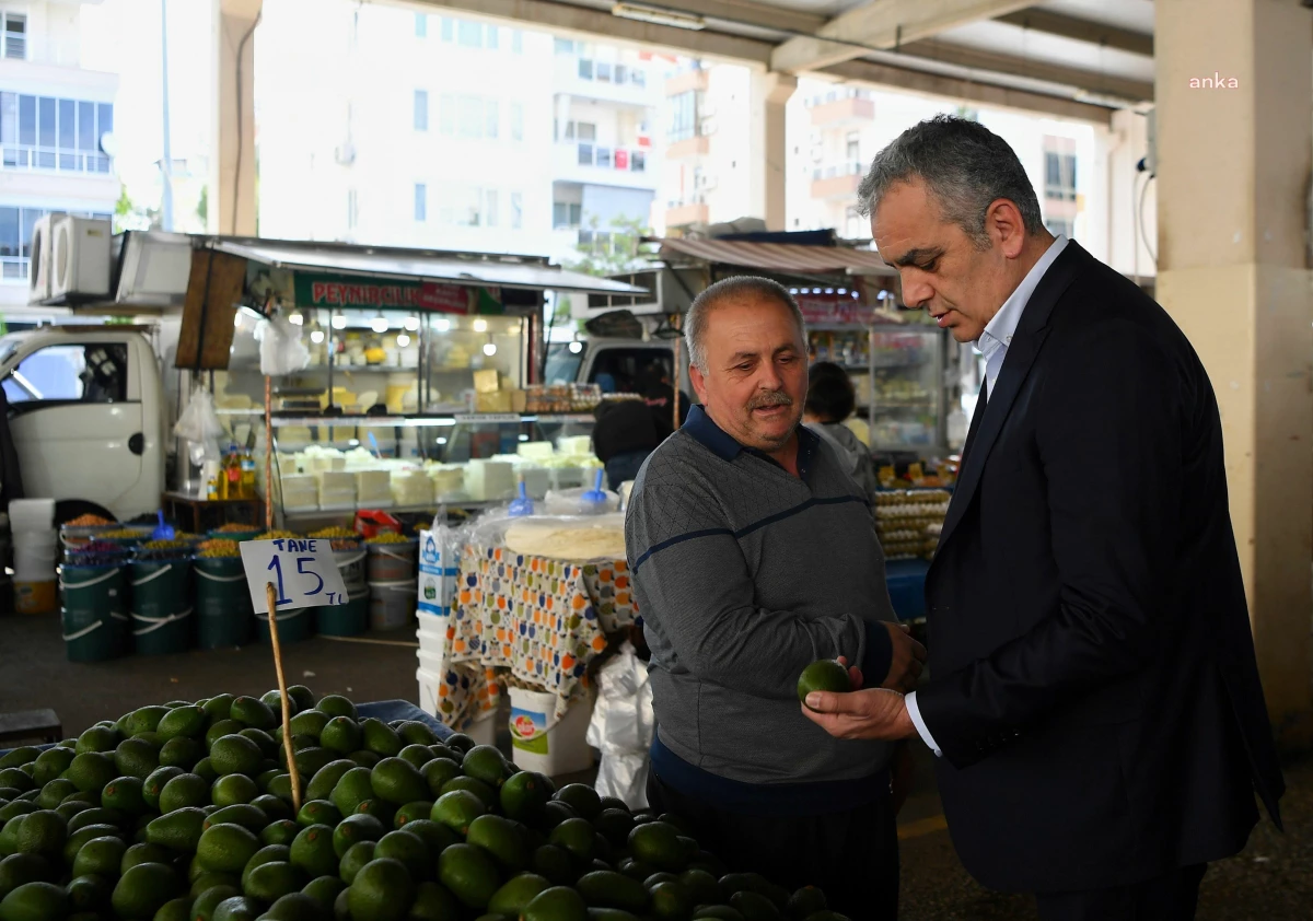 Konyaaltı Belediye Başkanı Semih Esen, Pazarcı Esnafının Sorunlarını Dinledi