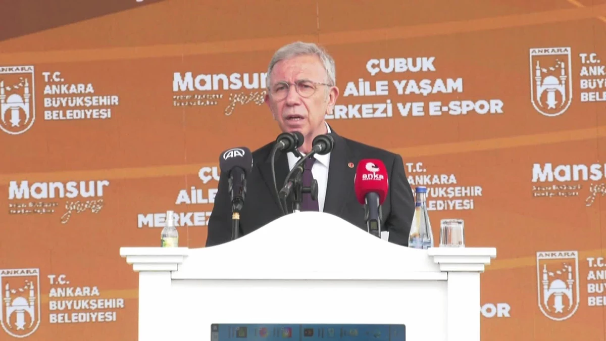 Mansur Yavaş: "Ulaştırma Bakanlığı Havaalanı Metrosunu Ankara Büyükşehir\'e Devrederse Yapmaya Söz Veriyoruz"