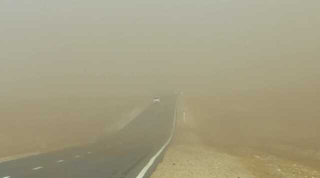 Moğolistan'da Kum Fırtınası Hayatı Felç Etti