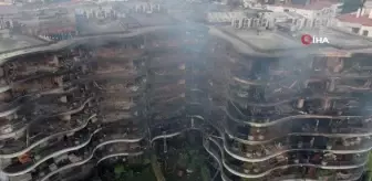 Narlıdere'deki yangınının acı yüzü gün aydınlanınca ortaya çıktı