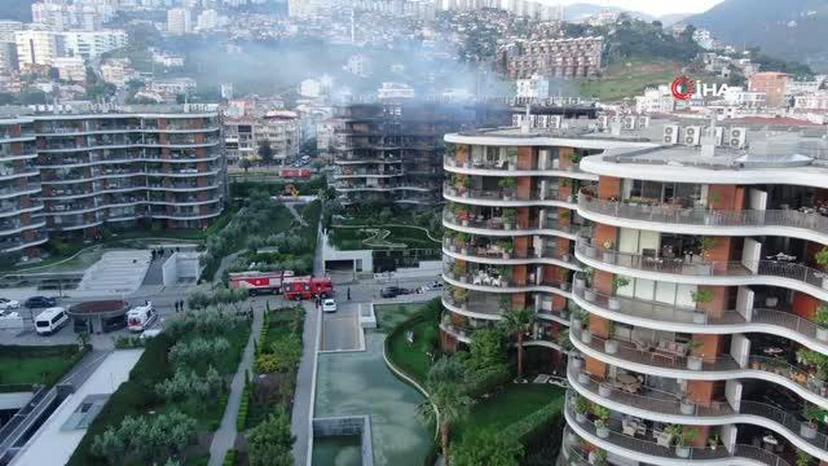 Narlıdere'deki yangınının acı yüzü gün aydınlanınca ortaya çıktı