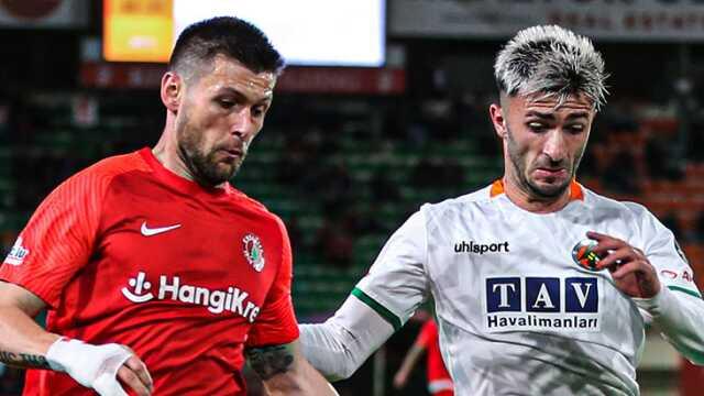 Süper Lig'de skoru yanıltıcı maç! Alanyaspor, Ümraniyesporuı 1-0 mağlup etti