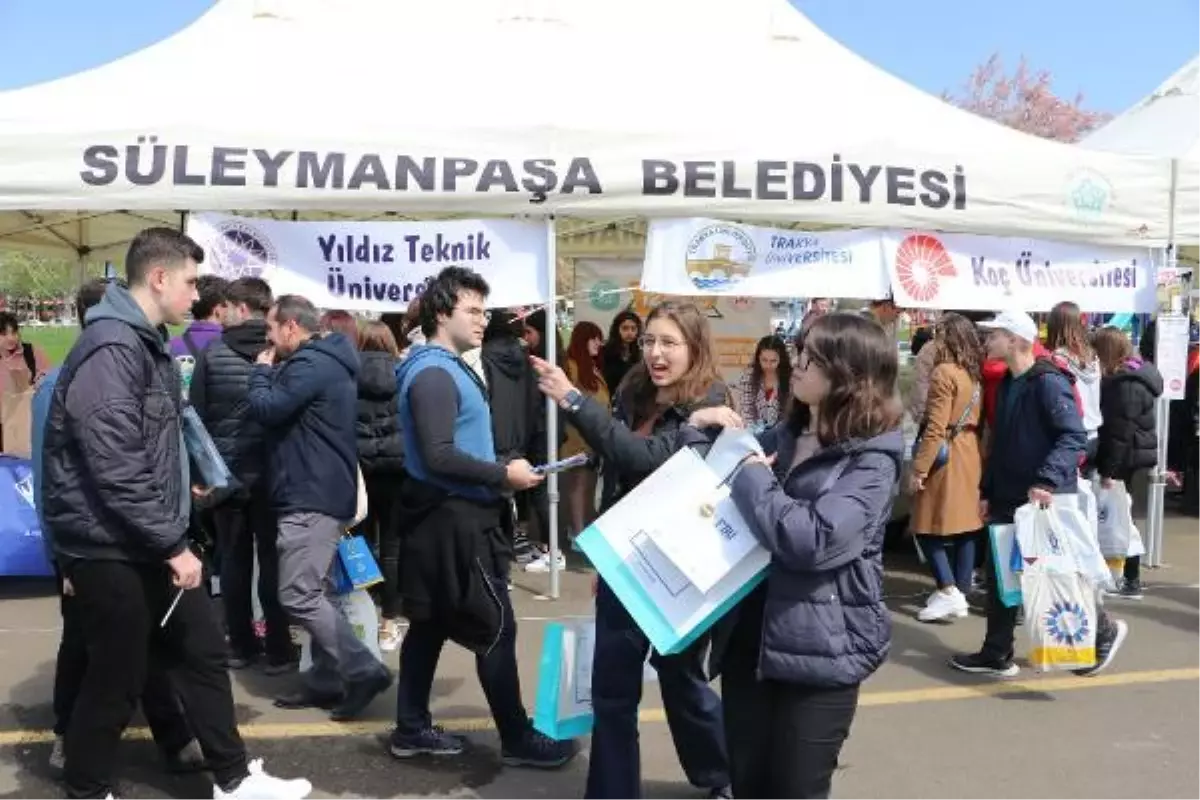 Süleymanpaşa\'da 12. Üniversite Tanıtım Fuarı Açıldı