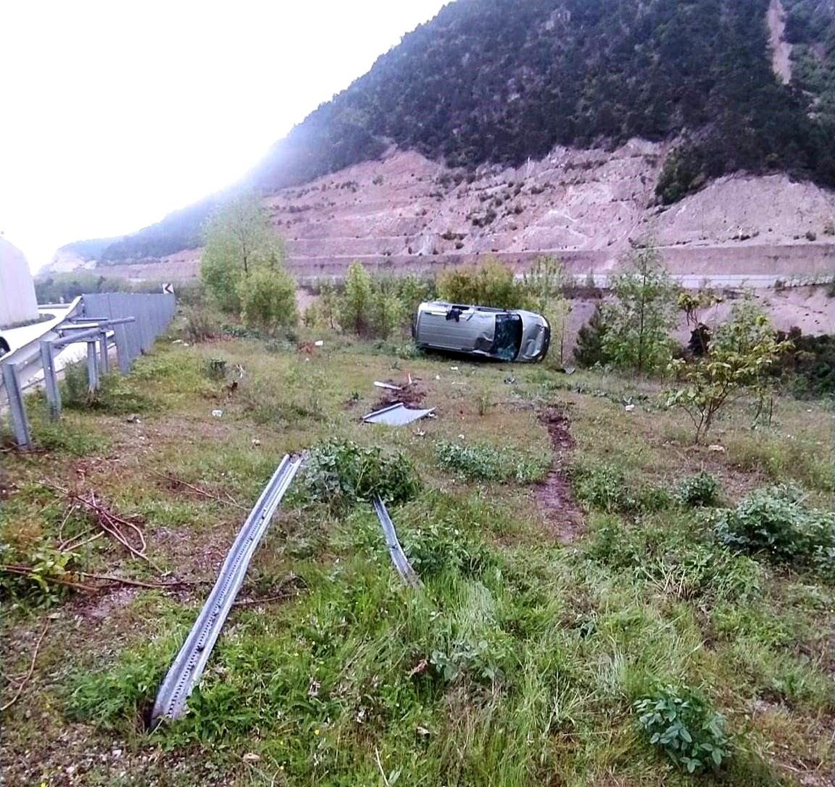 Tokat\'ta Panelvan Minibüs Kaza Yaptı: 1 Ölü, 3 Yaralı