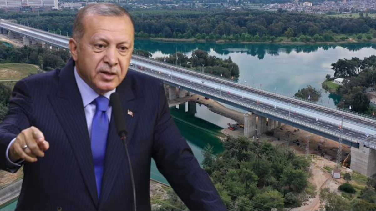Türkiye\'nin en uzun 4\'üncü köprüsü, Cumhurbaşkanı Recep Tayyip Erdoğan\'ın canlı bağlandığı törenle açıldı