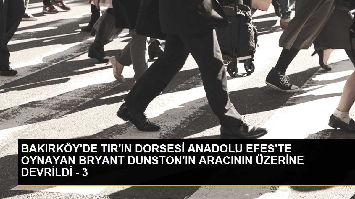 Bryant Dunston\'ın kullandığı otomobil TIR\'ın dorsesi ile çarpıştı