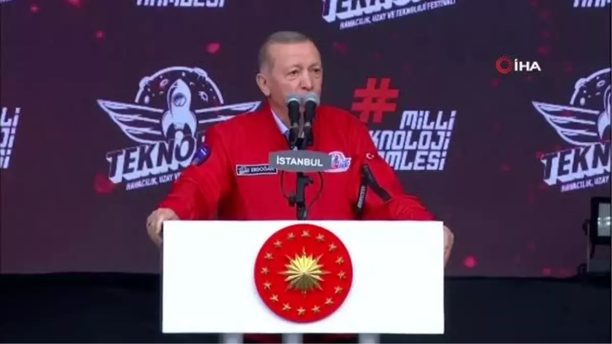 Cumhurbaşkanı Erdoğan Türkiye\'nin ilk uzay yolcularının Alper Gezer Avcı ve Tuva Cihangir Atasever olduğunu açıkladı