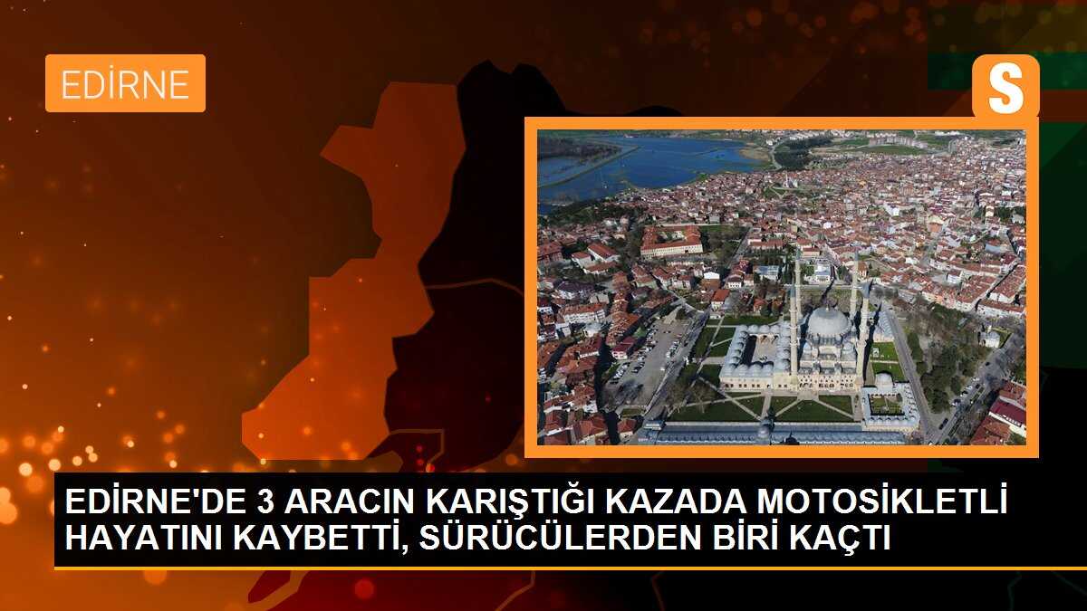 Edirne\'de Motosiklet Kazası: Bir Kişi Hayatını Kaybetti