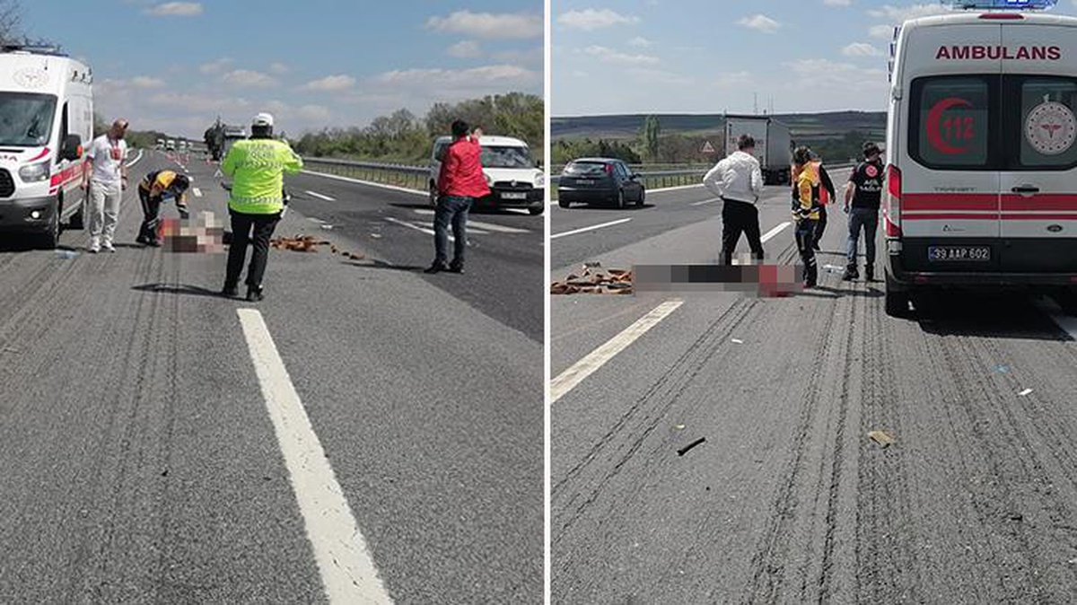 Edirne\'de kahreden olay! Bulgar vatandaşı hamile kadın, trafik kazasında hayatını kaybetti