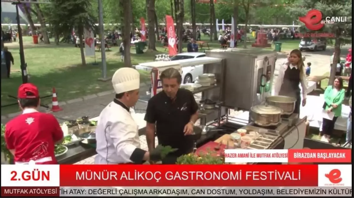 Efeler Gastronomi Festivali\'ne Münür Alikoç\'un adı verildi