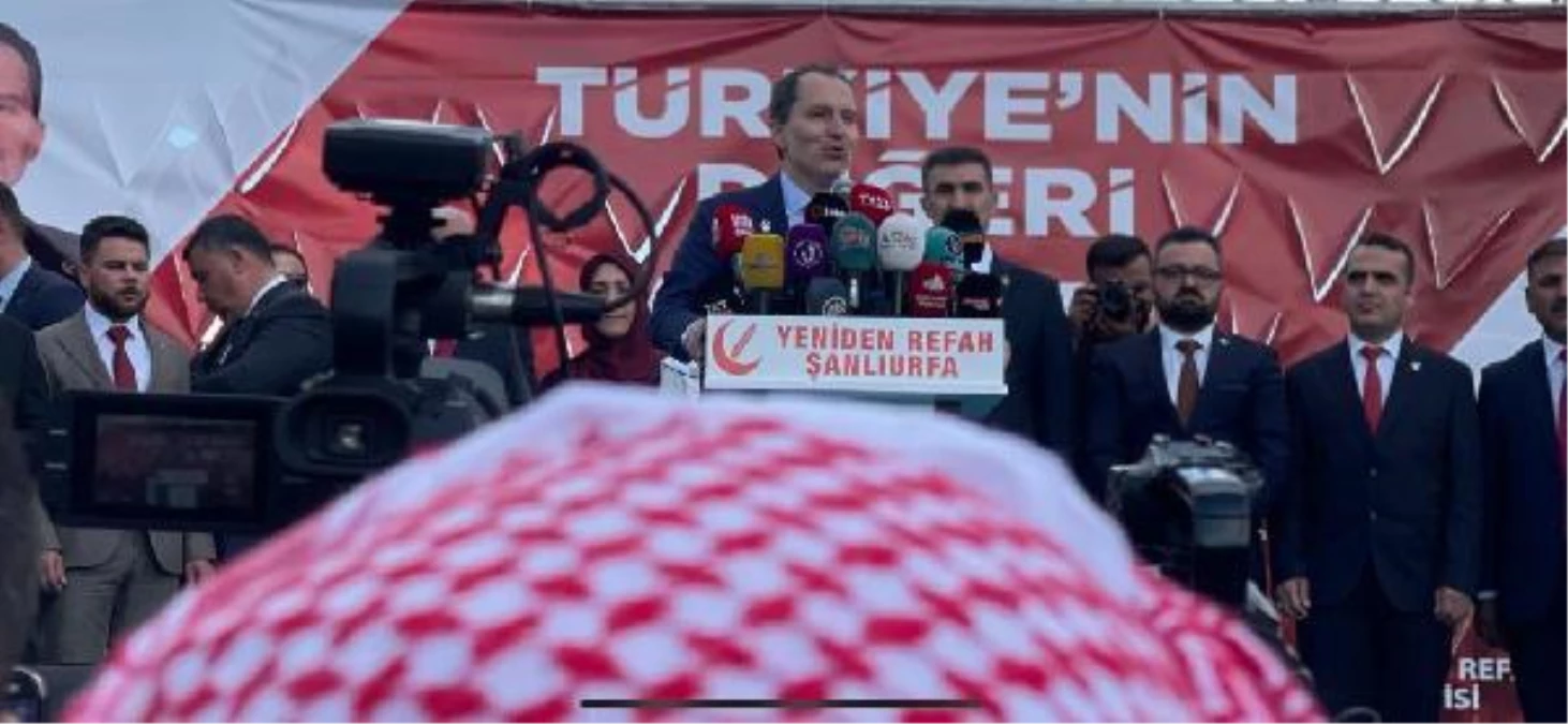 Yeniden Refah Partisi Genel Başkanı Fatih Erbakan: \'Meclis\'e taşıyacağız Allah\'ın izniyle\'