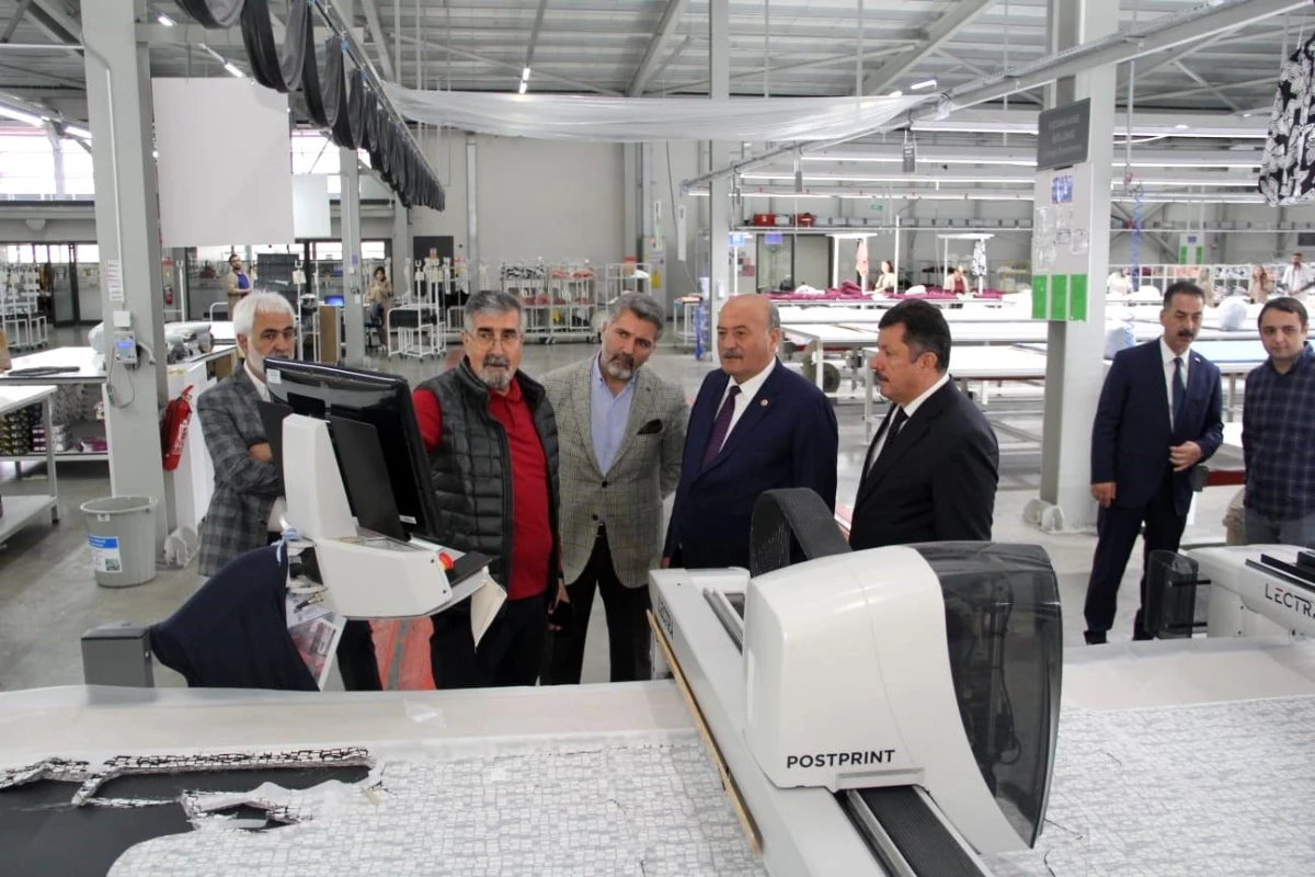 Erzincan Organize Sanayi Bölgesi\'nde faaliyet gösteren fabrikalar ziyaret edildi