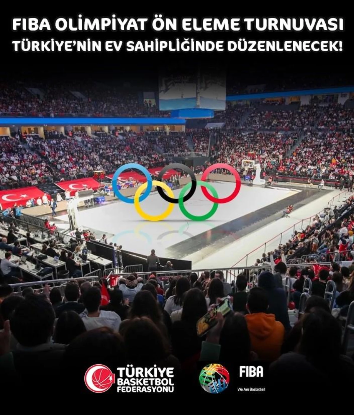 İstanbul, FIBA Olimpiyat Ön Eleme Turnuvasına ev sahipliği yapacak