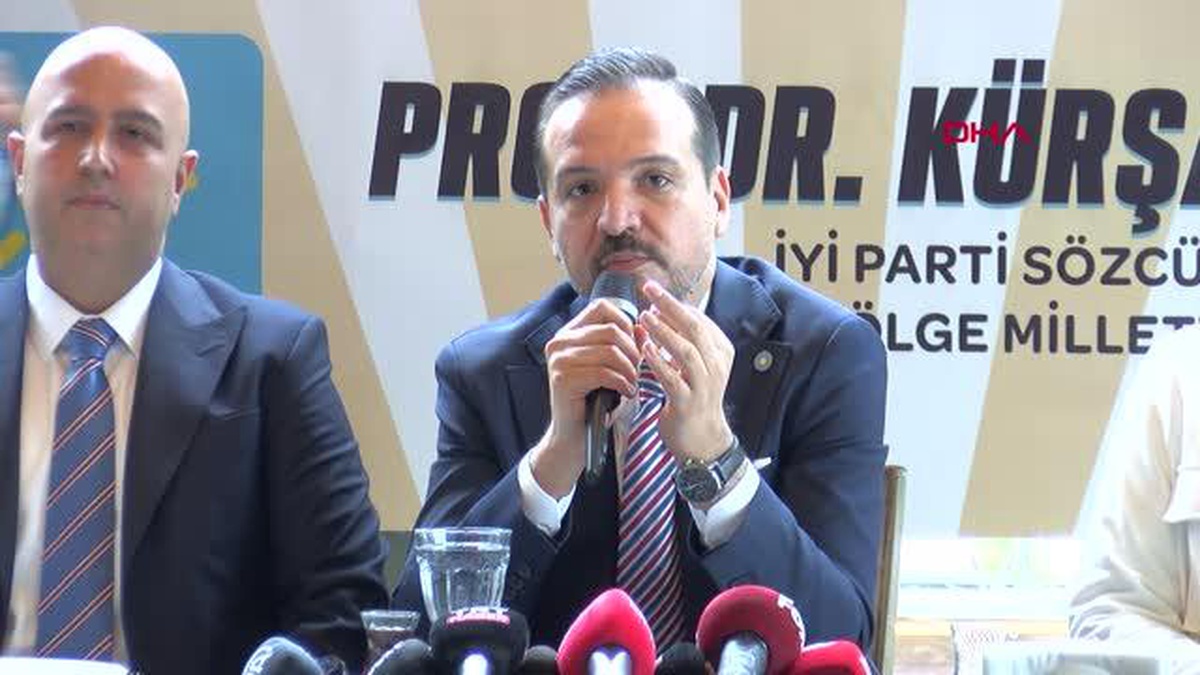 İYİ Parti Sözcüsü Kürşad Zorlu: Bizi terörle bir araya getirmek şuursuzluktur