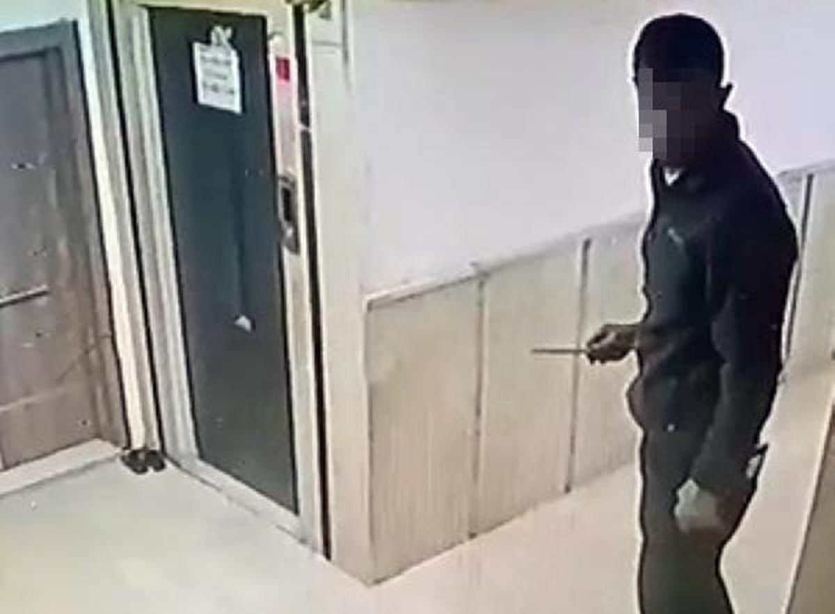 Siirt\'te apartmanlara giren şüpheli güvenlik kamerasına yakalandı