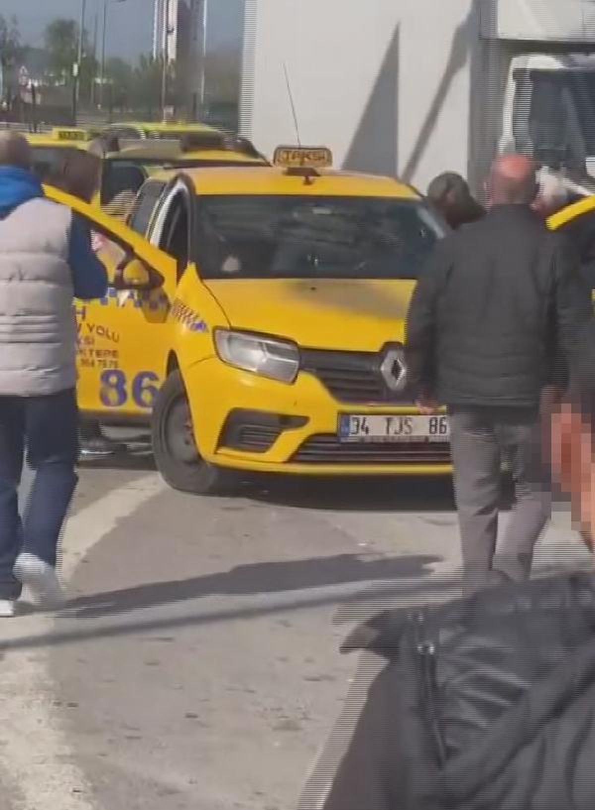Kartal\'da Taksiciler Arasında Kavga