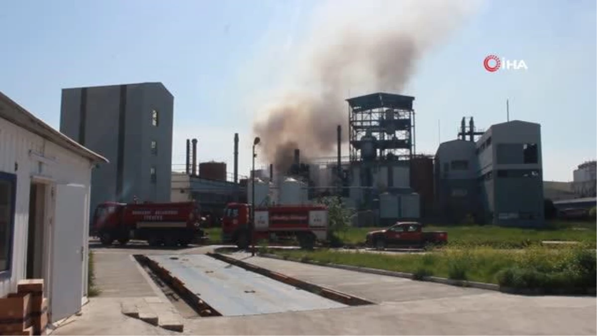 Kırklareli\'ndeki Kimya ve Entegre Atık Tesisindeki Yangın Söndürüldü