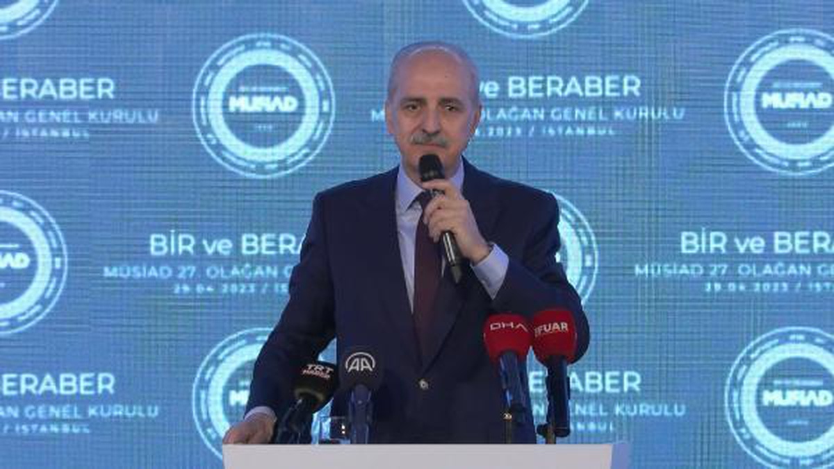 Numan Kurtulmuş: \'Yeşilköy Havalimanı\'nı Amerikalı şirketlere vereceğiz\' diyenlerin defterleri yok