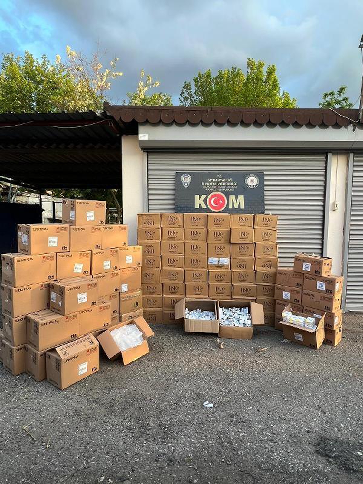 Batman\'da 13 bin 449 ilaç ele geçirildi