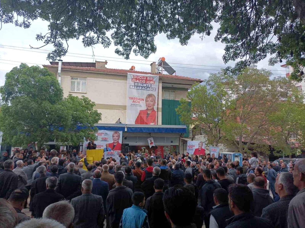 Bağımsız Elazığ Milletvekili Adayı Prof. Dr. Yasemin Açık Seçim Çalışmalarına Devam Ediyor