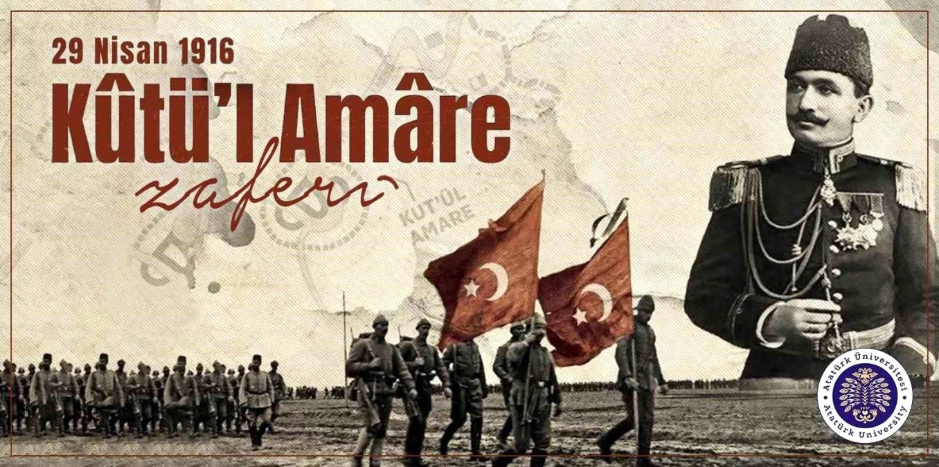 Atatürk Üniversitesi Rektörü Kutül Amare Zaferi için mesaj yayımladı