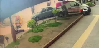 Sinop'ta akülü motosiklet yaya çarptı