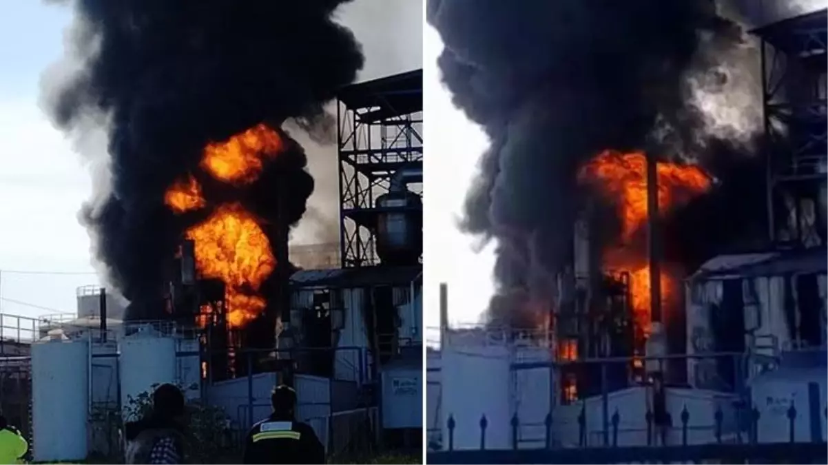 Lüleburgaz\'daki kimya fabrikasında çıkan yangın için çevre illerden destek istendi